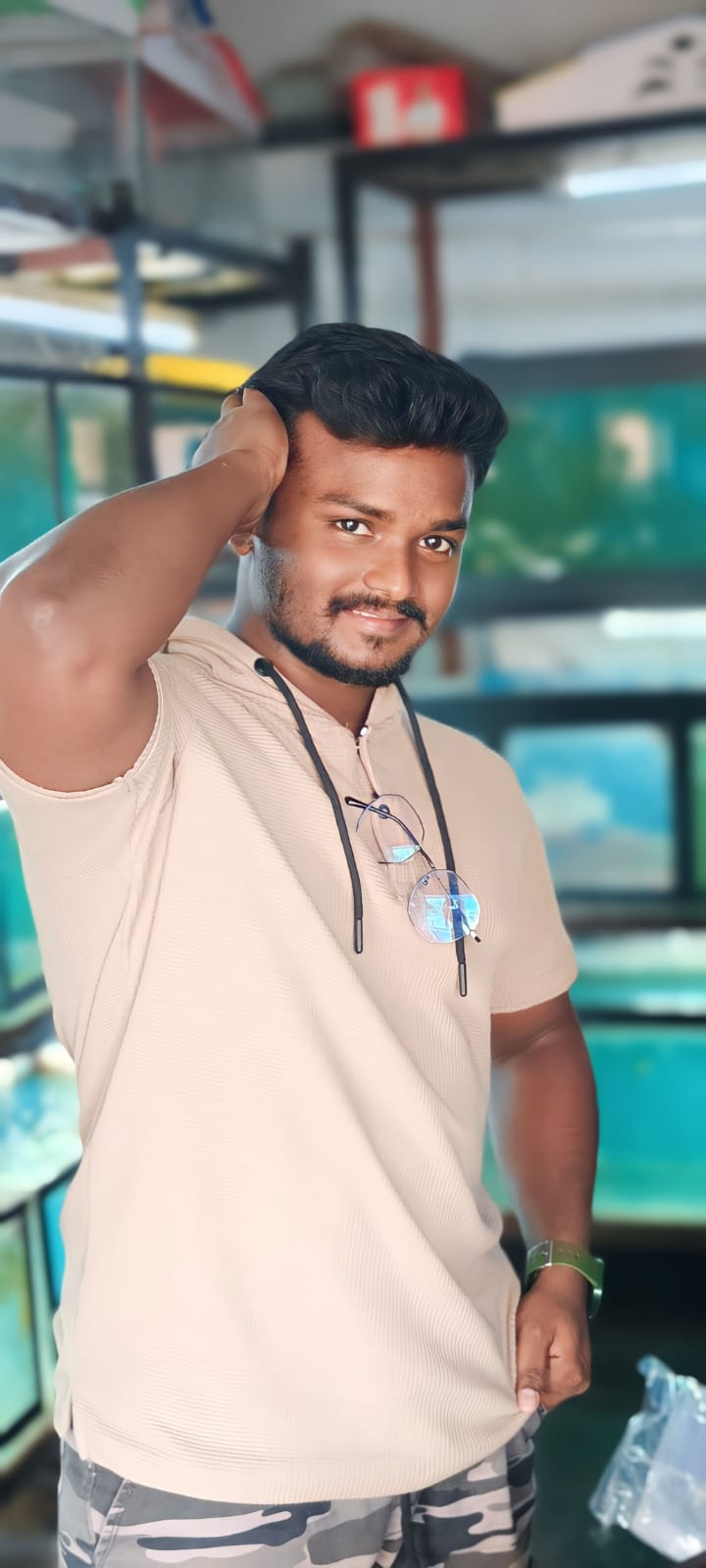 Nagasakthi L, Founder and CEO of AM SRI Petshop & Aquarium
